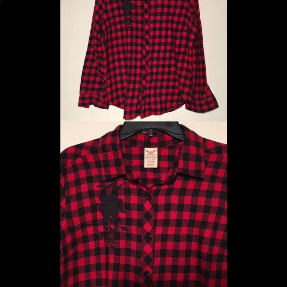 RED & BLACK FLANNEL